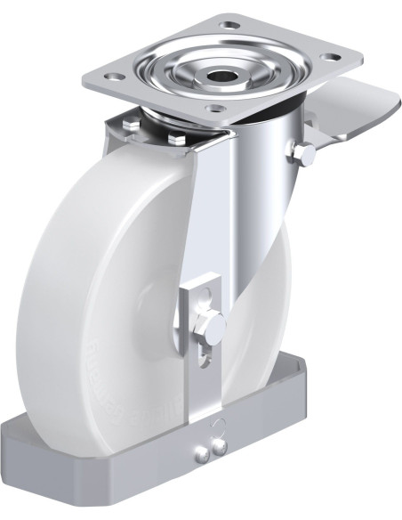 L-PO 200R-ST-FS pasukamas ratukas su stabdžiais