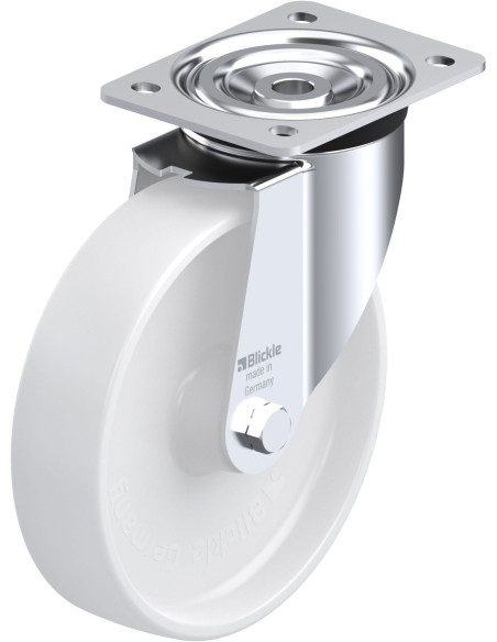 L-PO 200XR sintetinis pasukamas ratukas 200 mm