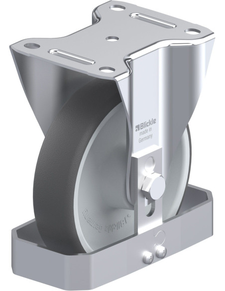 B-PATH 160R-FS poliuretano fiksuotas ratukas