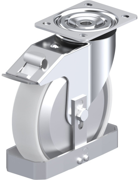 L-PO 200XR-FI-FA-FS pasukamas ratukas su stabdžiais