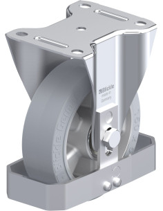 B-ALEV 150K-SG-FS fiksuotas ratukas su guma