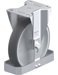 B-PATH 200G-FS poliuretano fiksuotas ratukas 200 mm