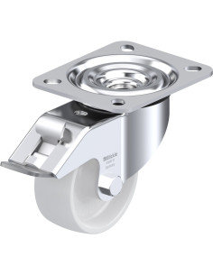 L-PO 75G-FI pasukamas ratukas su stabdžiais, 75 mm