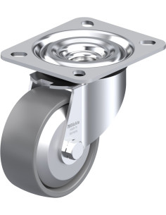 Antistatinis pasukamas ratukas L-PO 80G-ELS-FA, 80 mm