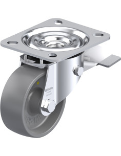 Antistatinis pasukamas ratukas su stabdžiais L-PO 80G-ST-ELS