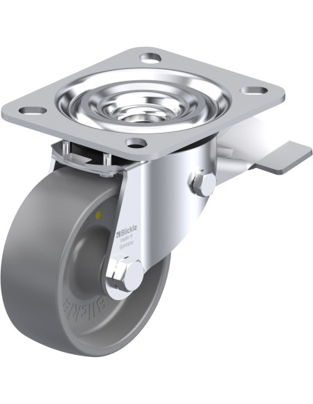 Antistatinis pasukamas ratukas su stabdžiais L-PO 80G-ST-ELS