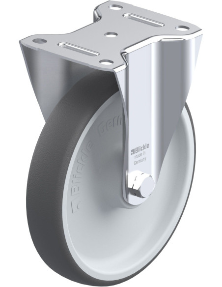 B-PATH 200R poliuretano fiksuotas ratukas