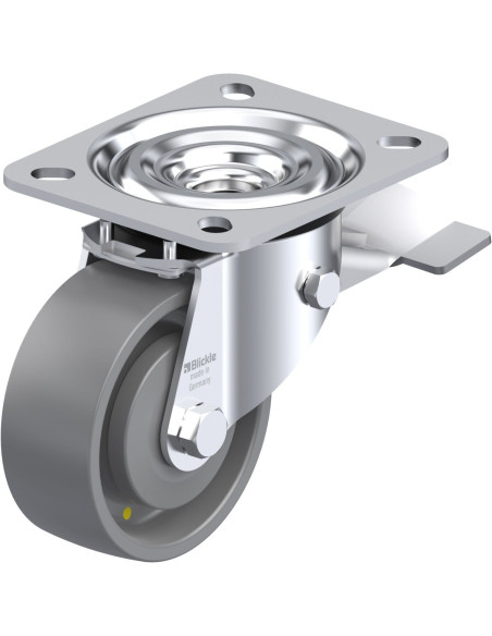 L-PO 80KA-ST-ELS antistatinis ratukas su stabdžiais