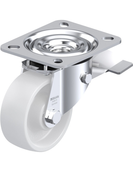 L-PO 80R-ST pasukamas ratukas su stabdžiais