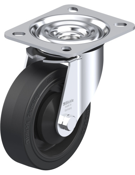 L-POEV 100KA - 100 mm pasukamas ratukas dengtas guma