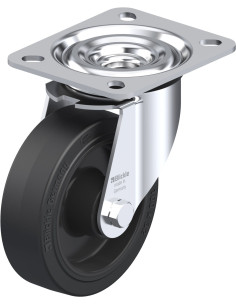 L-POEV 100XR - Pasukamas ratukas su guma, 100 mm