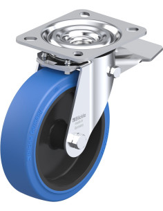 L-POEV 125G-ST-SB - 125 mm pasukamas ratukas su stabdžiais