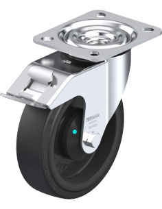 L-POEV 125KAD-FI - 125 mm pasukamas ratukas su stabdžiais