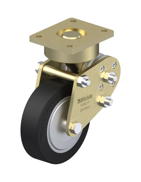 BPFE-ALEV 125K-FA spyruoklinis fiksuotas ratukas