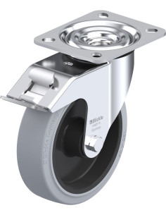 L-POEV 125XR-FI-SG pasukamas ratukas su stabdžiais, 125 mm