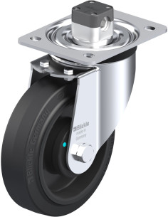 L-POEV 160KAD-CS11 - pasukamas ratukas su stabdžiais, 160 mm