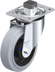 Pasukamas ratukas su stabdžiais L-POEV 160XKA-CS11-SG