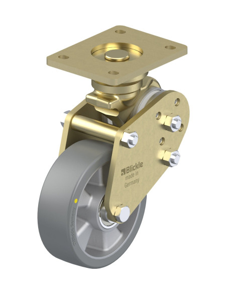 BPFE-ALTH 150K-AS antistatinis poliuretaninis ratukas 150 mm