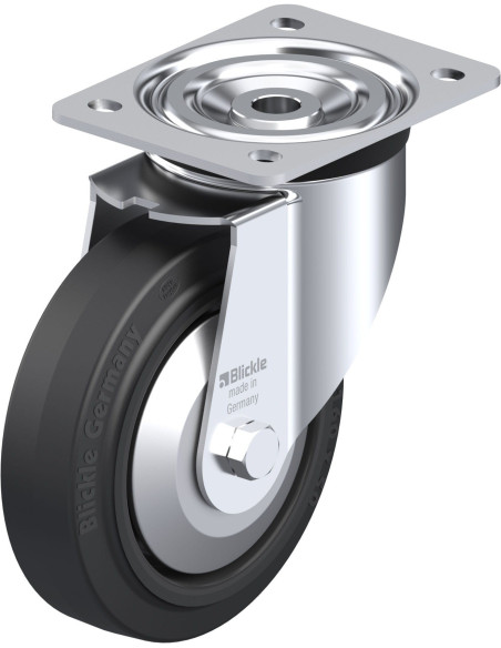 L-POEV 160XR-FA pasukamas ratukas dengtas guma 160 mm