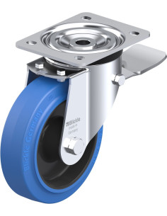 L-POEV 160XR-ST-SB - 160 mm pasukamas ratukas su stabdžiais