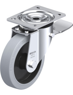 L-POEV 161R-ST-SG pasukamas ratukas su stabdžiais, 160 mm