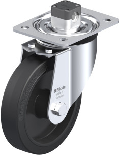 L-POEV 161XR-CS11 - 160 mm pasukamas ratukas su stabdžiais