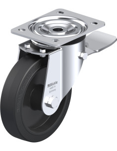 L-POEV 161XR-ST pasukamas ratukas su stabdžiais, 160 mm