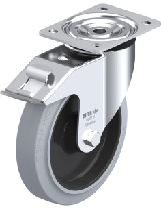 L-POEV 200R-FI-SG - 200 mm pasukamas ratukas su stabdžiais