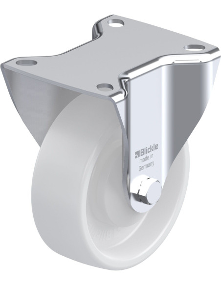 B-PO 100KA Sintetinis fiksuotas ratukas 100 mm