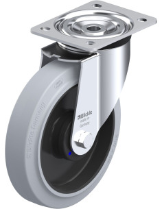 L-POEV 200XKA-SG pasukamas ratukas su guma 200 mm