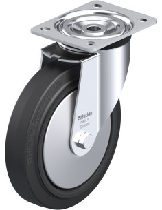 L-POEV 200XR-FA - 200 mm pasukamas ratukas su guma