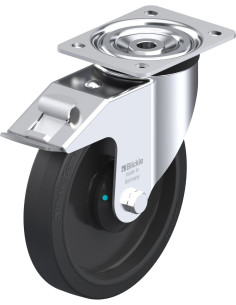 L-POEV 201KAD-FI pasukamas ratukas su stabdžiais 200 mm