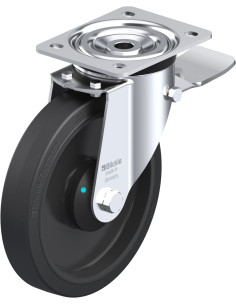 L-POEV 201KAD-ST pasukamas ratukas su stabdžiais, 200 mm