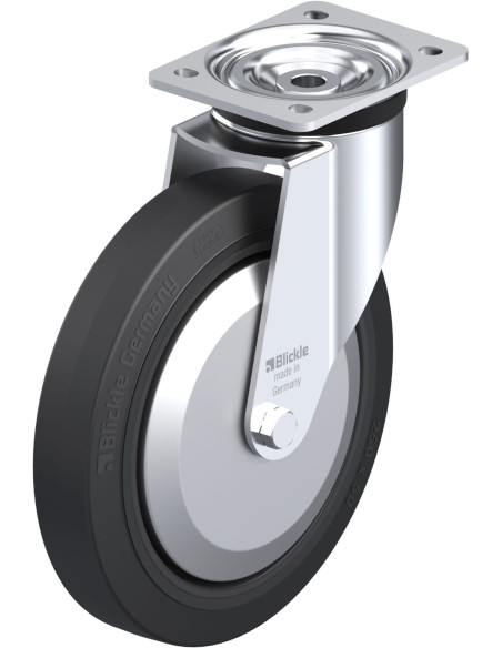 L-POEV 250R-3-FA pasukamas ratukas su guma 250 mm