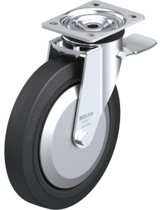 L-POEV 250R-3-ST-FA pasukamas ratukas su stabdžiais, 250 mm