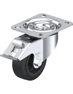 L-POEV 80G-FI pasukamas ratukas su stabdžiais, 80 mm