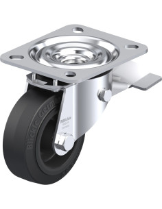 L-POEV 80G-ST pasukamas ratukas su stabdžiais 80 mm