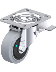 L-POEV 80KFD-ST-SG - 80 mm pasukamas ratukas su stabdžiais