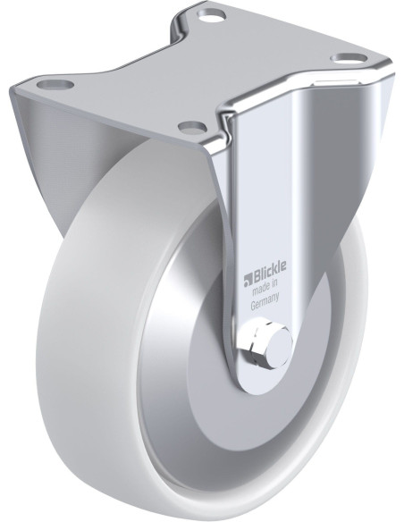 B-PO 125G-FA sintetinis fiksuotas ratukas