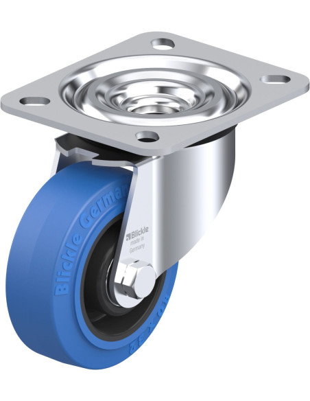 L-POEV 80XR-SB pasukamas ratukas su guma 80 mm