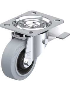 L-POEV 80XR-ST-SG - 80 mm pasukamas ratukas su stabdžiais