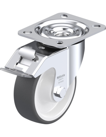 L-POTH 100R-FI poliuretano ratukas su stabdžiais