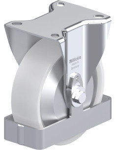 B-PO 125KA-FA-FS sintetinis fiksuotas ratukas 125 mm