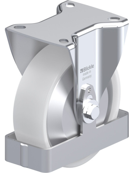 B-PO 125KA-FA-FS sintetinis fiksuotas ratukas 125 mm