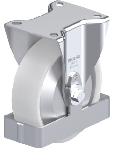 B-PO 125R-FA-FS sintetinis fiksuotas ratukas 125 mm