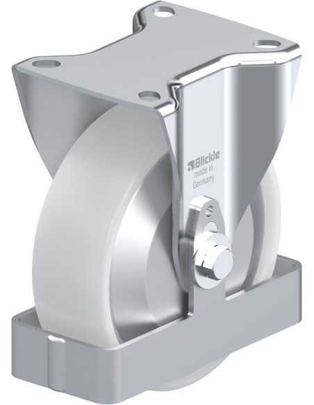 B-PO 125R-FA-FS sintetinis fiksuotas ratukas 125 mm