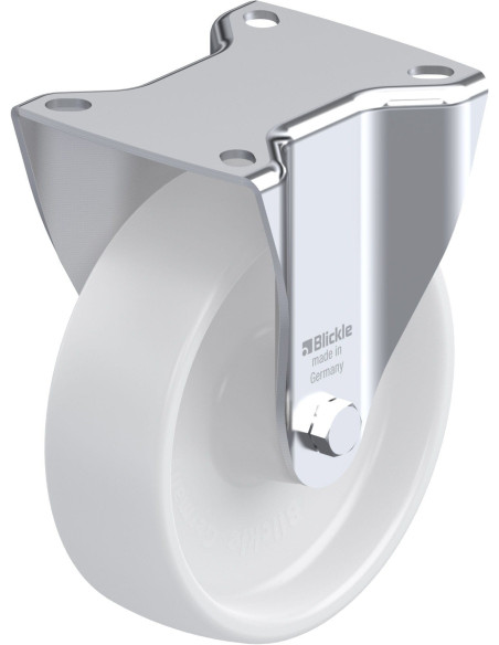 B-PO 125XR sintetinis fiksuotas ratukas