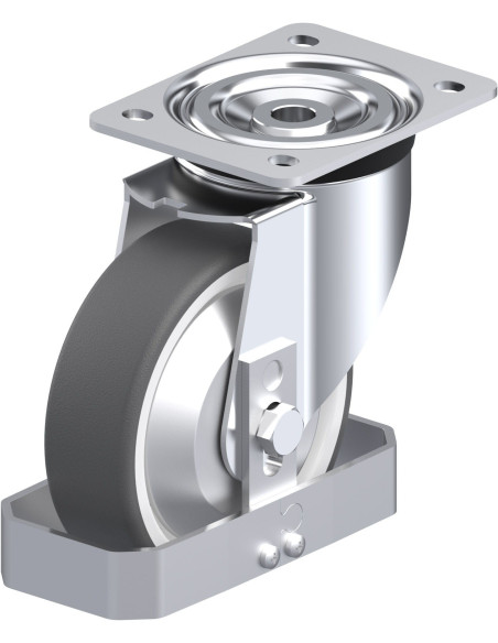 L-POTH 150G-FA-FS poliuretano pasukamas ratukas 150 mm