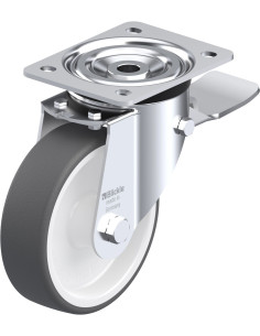 L-POTH 150G-ST poliuretano ratukas su stabdžiais