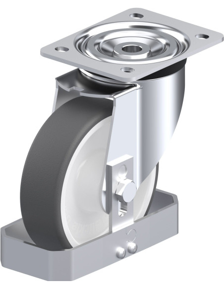 Pasukamas poliuretano ratukas L-POTH 150R-FS 150 mm